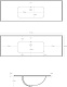 Aquanet Тумба с раковиной Джейн 2.0 120 Flat подвесная мокко матовый – фотография-38