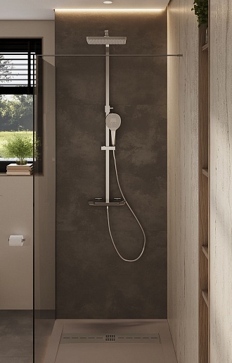 Allen Brau Душевая стойка Infinity 5.21030-00 хром – фотография-10