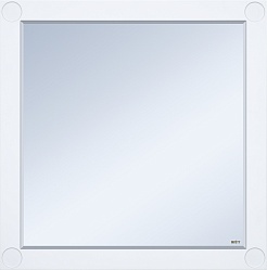 Misty Зеркало для ванной Лейла 80 белое – фотография-1