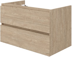 Teymi Тумба под раковину Laina 80 подвесная дуб светлый – фотография-3