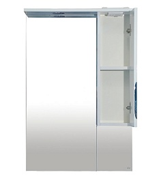 Misty Зеркало-шкаф Misty Престиж 60 R белый – фотография-6