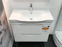 Am.Pm Мебель для ванной Like 80 R, подвесная, белый глянец – фотография-15