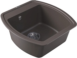 Florentina Мойка кухонная Нире 480 серый шелк – фотография-2