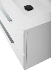 Cezares Тумба под раковину Eco Cer-N 100 R bianco lucido без ручек – фотография-7