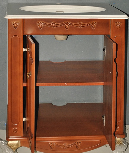 Атолл Тумба с раковиной "Верона 65 К" скуро – фотография-6