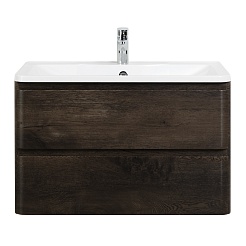 BelBagno Тумба под раковину Albano 100 подвесная Rovere Nature Grigio – фотография-2