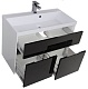 Aquanet Тумба с раковиной "Латина 90" черная (179931) – фотография-9