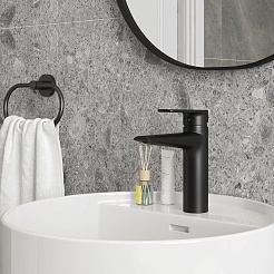 Teymi Смеситель для раковины Kati T10219 черный матовый – фотография-11