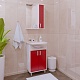 Corozo Мебель для ванной Колор 50, красная – фотография-10