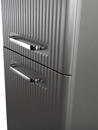 BelBagno Шкаф подвесной Due 40/150 сатин ручки Хром полированный – фотография-2