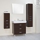 Акватон Мебель для ванной "Америна 80 M" коричневая – фотография-9