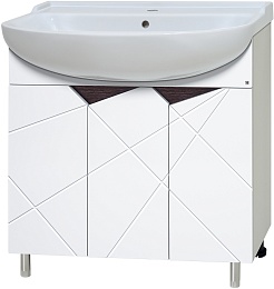 Misty Тумба под раковину Грани 80 – фотография-1