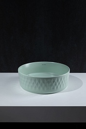 Allen Brau Мебельная накладная раковина Fantasy Romb 36 4.11033.MT мятный – фотография-4