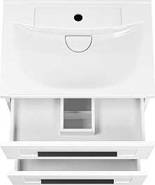 Misty Тумба c раковиной Модерн 60 подвесная белая – фотография-6