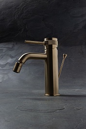 Allen Brau Смеситель для биде Priority 5.31A04-GB (с донным клапаном) золото – фотография-10