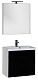 Aquanet Тумба с раковиной "Латина 70" черная 1 ящик (180001) – картинка-12