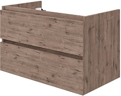 Teymi Тумба с раковиной Laina 80 подвесная дуб темный – фотография-7