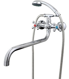 Frap Смеситель для ванны H19 F2619 хром – фотография-1