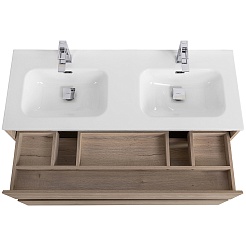 BelBagno Тумба под раковину Kraft 120 подвесная Rovere Galifax Bianco – фотография-6