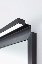 Allen Brau Зеркало Priority 120 1.31018.BB черный браш – фотография-4