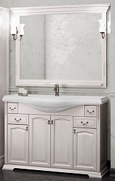 Opadiris Мебель для ванной Риспекто 120 цвет 9003 (белый матовый) – фотография-1