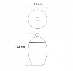 WasserKRAFT Косметическая емкость "Ruwer K-6779" – фотография-4