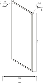 Ambassador  Душевой уголок Forsa 120x90 17021103NX-90NX – фотография-5