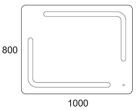 Owl 1975 Мебель для ванной Otalia 100, 2 ящика – картинка-7