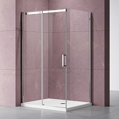 Vincea Душевой уголок Dice 130x90 VSR-4D9013CL профиль хром стекло прозрачное – фотография-2
