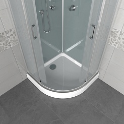 Triton Душевая кабина Прайм-Сатин-Вельвет 90x90 А – фотография-5