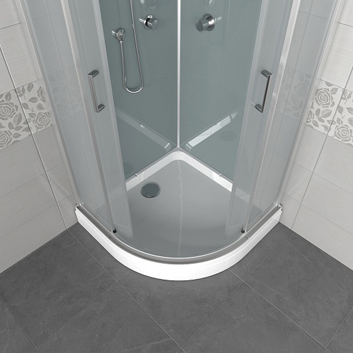 Triton Душевая кабина Прайм-Сатин-Вельвет 90x90 А – картинка-5