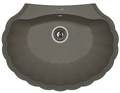 Florentina Мойка гранитная Гребешок черный