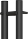 Point Полотенцесушитель электрический Деметра П3 80x1200 PN12812B черный – фотография-9