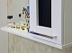 Sanflor Мебель для ванной Валлетта 60 R черное стекло – картинка-10