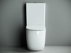 Ceramicanova Унитаз напольный пристенный Metropol Rimless CN4001 белый – фотография-6