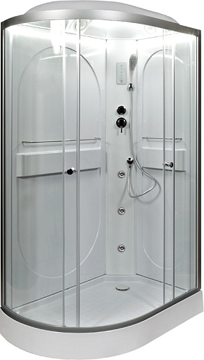 DTO Душевая кабина L602R LED с гидромассажем – фотография-2