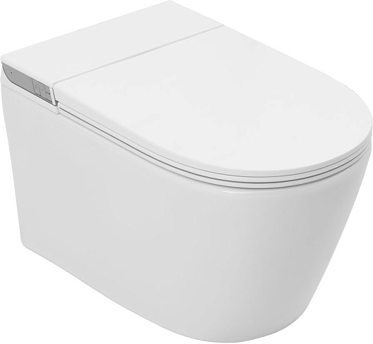 Allen Brau Унитаз подвесной Smart 4.I1001.20 белый с функцией биде – фото-1