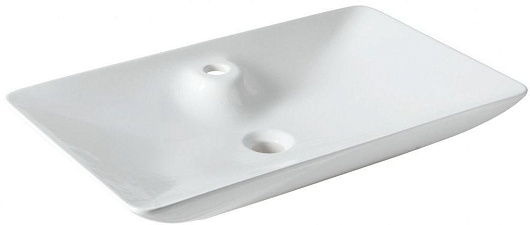 Allen Brau Мебельная накладная раковина Fantasy 65 4.11017.20 белый глянец – фото-1