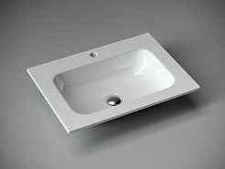 Sancos Тумба с раковиной Very 60 bianco раковина Grace 60 CN7011 – фотография-10