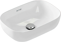 Runo Мебель для ванной Орлеан 70 Cuatro подвесная белая матовая/белая глянцевая – фотография-7