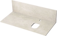 Акватон Тумба с раковиной Мишель 100 с гранитной столешницей дуб эндгрейн/белый – фотография-6