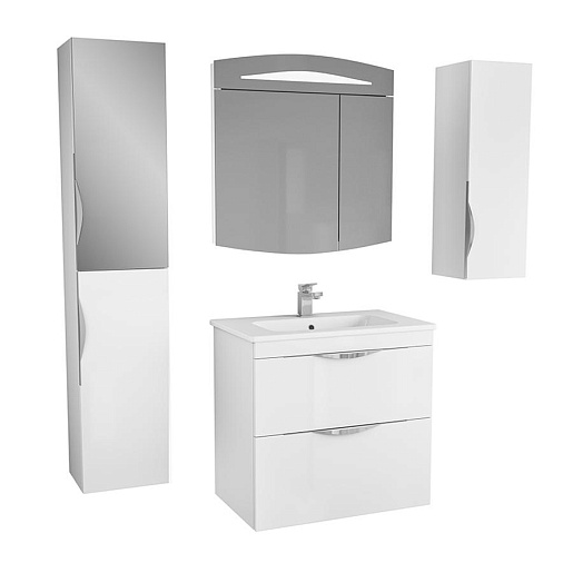 Owl 1975 Зеркальный шкаф Sjel 80 – фотография-2