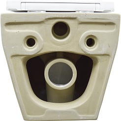 Azario Унитаз подвесной Moneo AZ-0062 безободковый белый – фотография-12