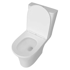 Teymi Унитаз-компакт напольный Ellie Vortex T40206 глянцевый белый – фотография-11