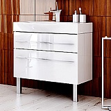 Aqwella Тумба для умывальника Милан 100 с ножками