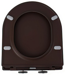 Esbano Сиденье для унитаза Azalea/Clavel кофе матовое – фотография-3