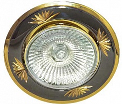Feron Встраиваемый светильник DL248 черный металлик-золото – фотография-1