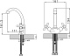 Rossinka Смеситель "G02-62" для раковины – фотография-4