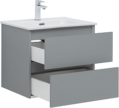 Aquanet Мебель для ванной Вега 2.0 60 Flat подвесная мисти грин матовая – фотография-5