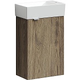 Sancos Тумба с раковиной Mini 35 R дуб чарльстон раковина Element 37/21 R CN5007